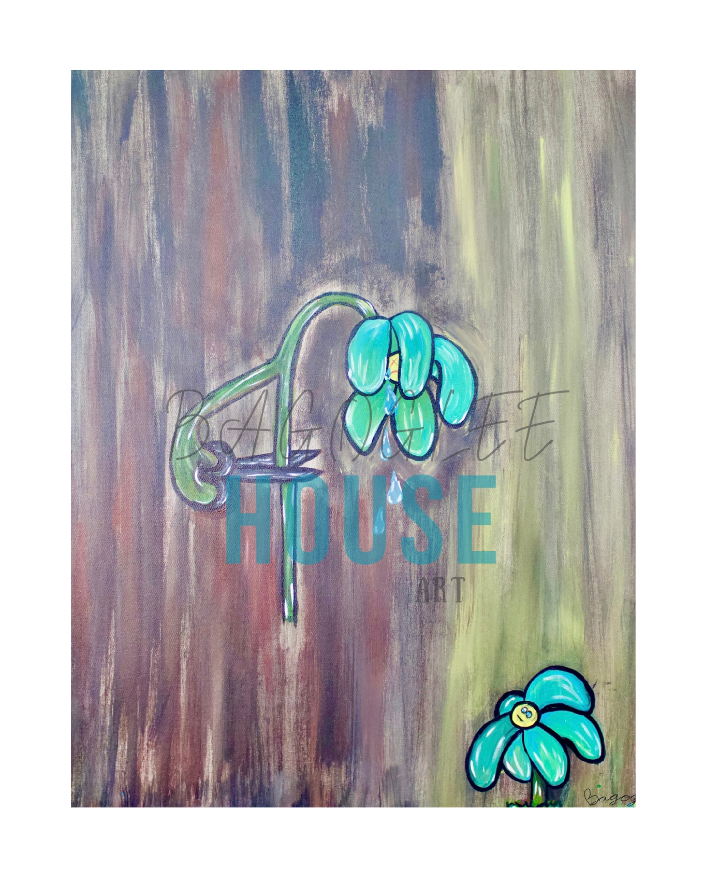 “Self Sabotage” Fine Art Giclee Matte Paper Print