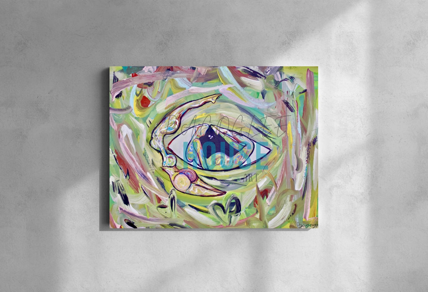 “Her” Fine Art Giclee Canvas Print