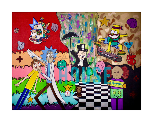 “Hype Beast” Fine Art Giclee Matte Paper Print