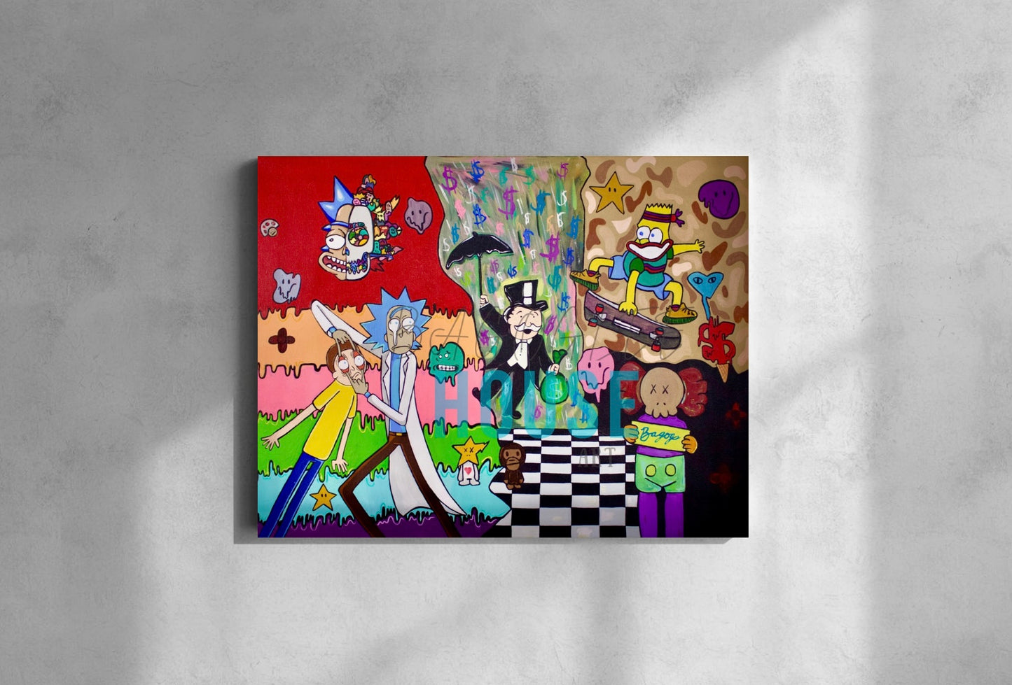 “Hype Beast” Fine Art Giclee Canvas Print