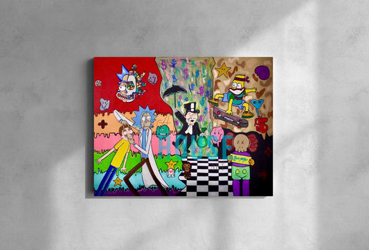 “Hype Beast” Fine Art Giclee Canvas Print