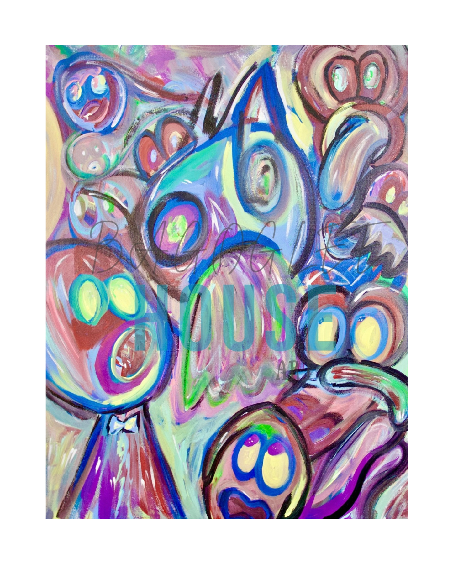 “Don’t Look Up” Fine Art Giclee Matte Paper Print