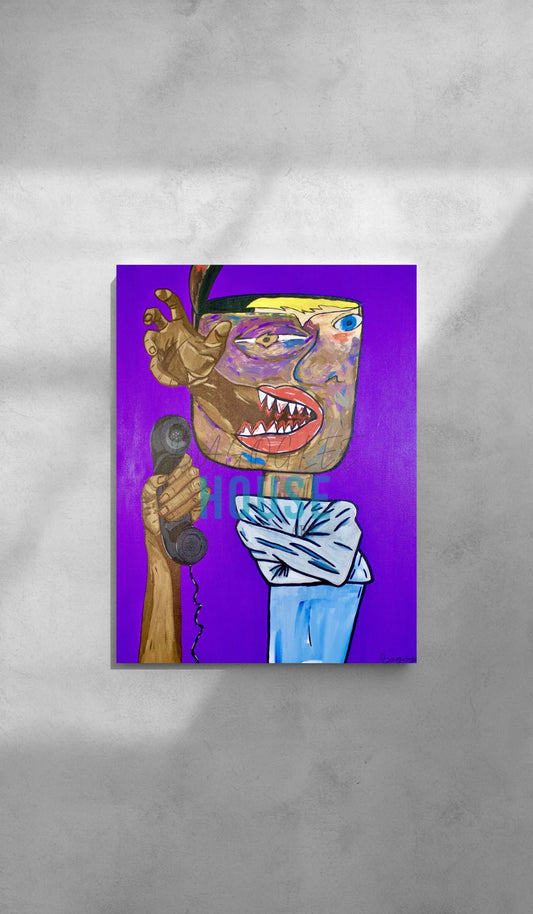 “Hear Me" Fine Art Giclee Canvas Print
