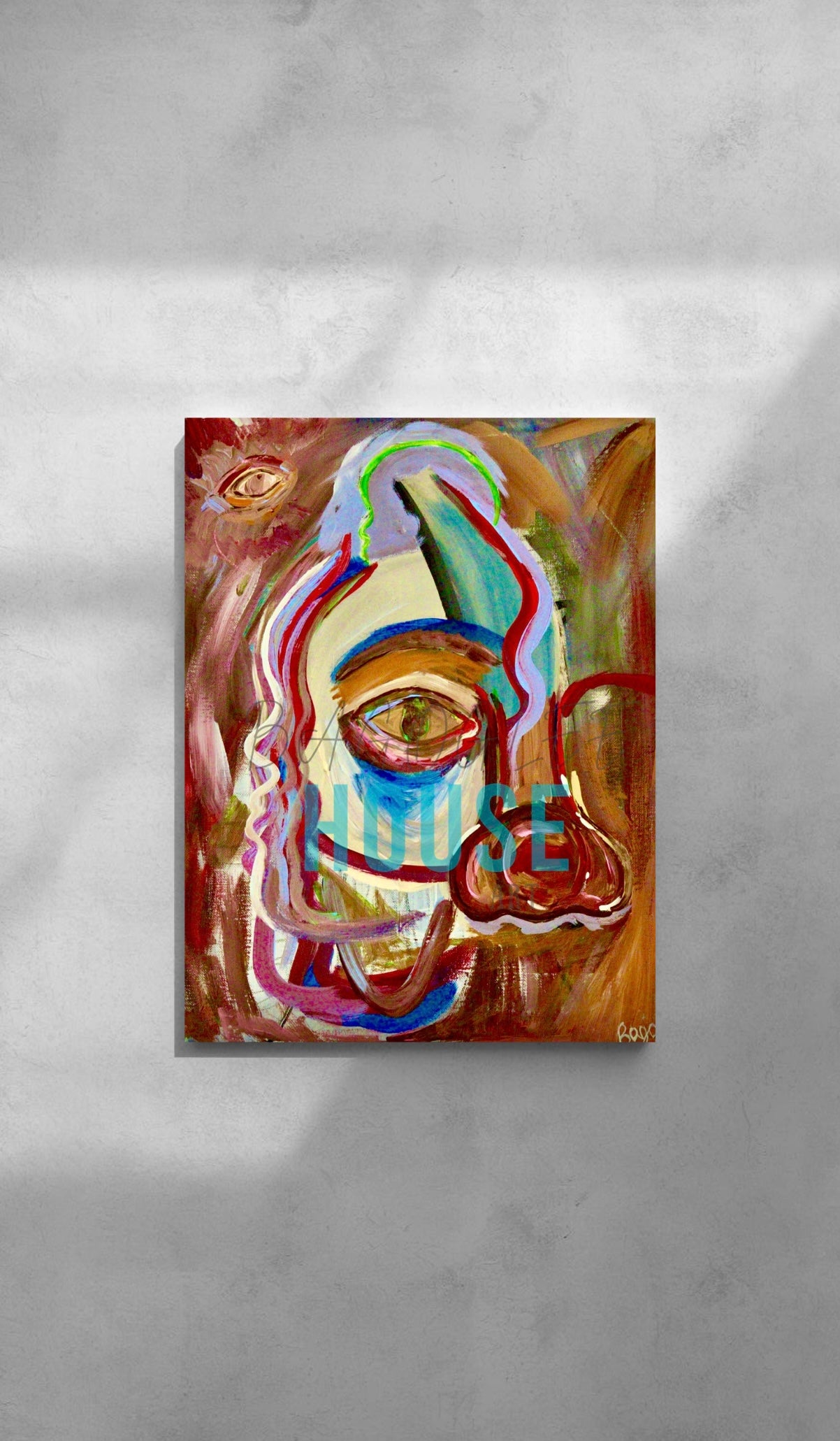 “Facing” Fine Art Giclee Canvas Print