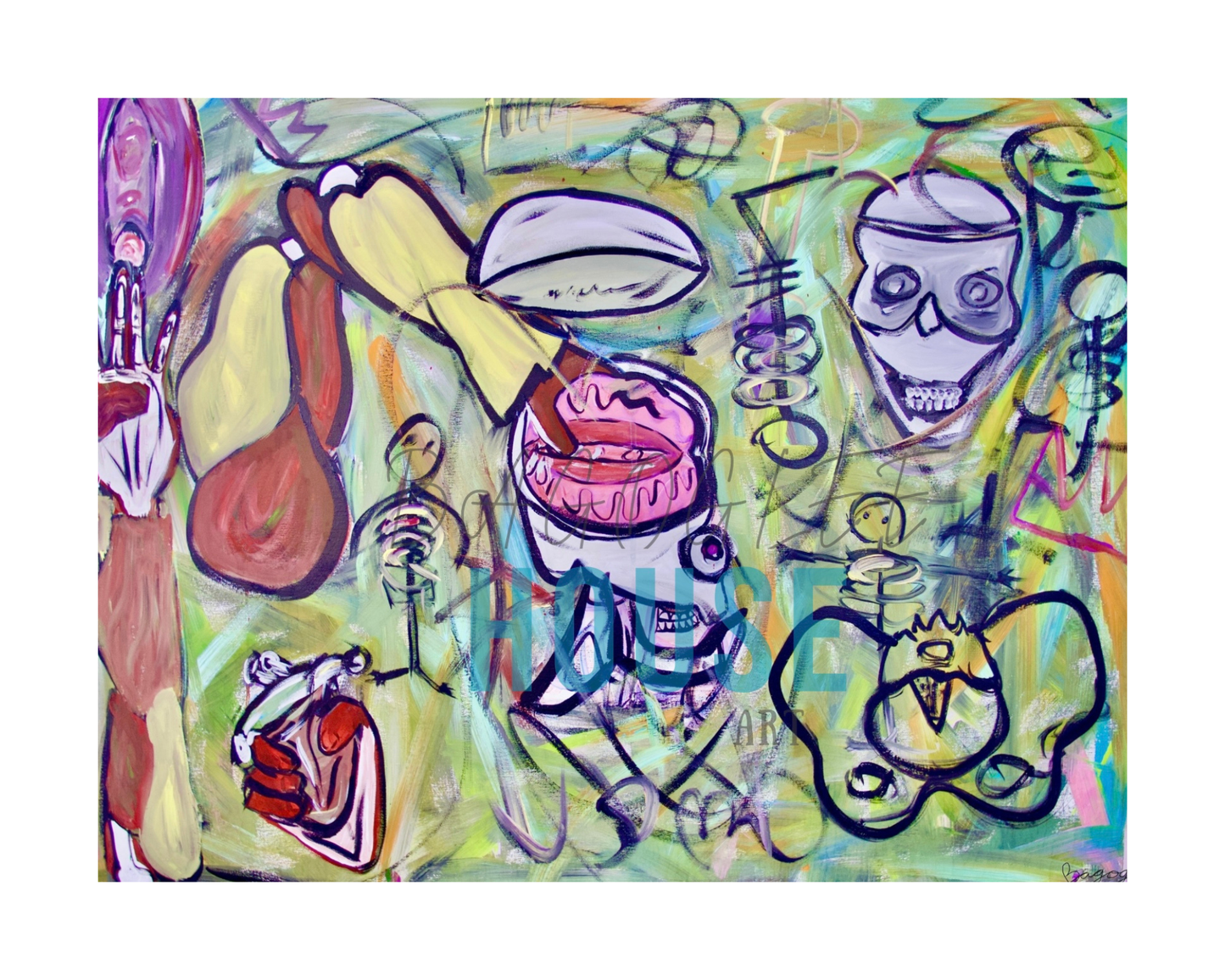 “Periodically Speaking” Fine Art Giclee Matte Paper Print