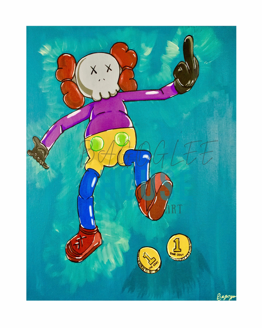 “FY2C” Fine Art Giclee Matte Paper Print