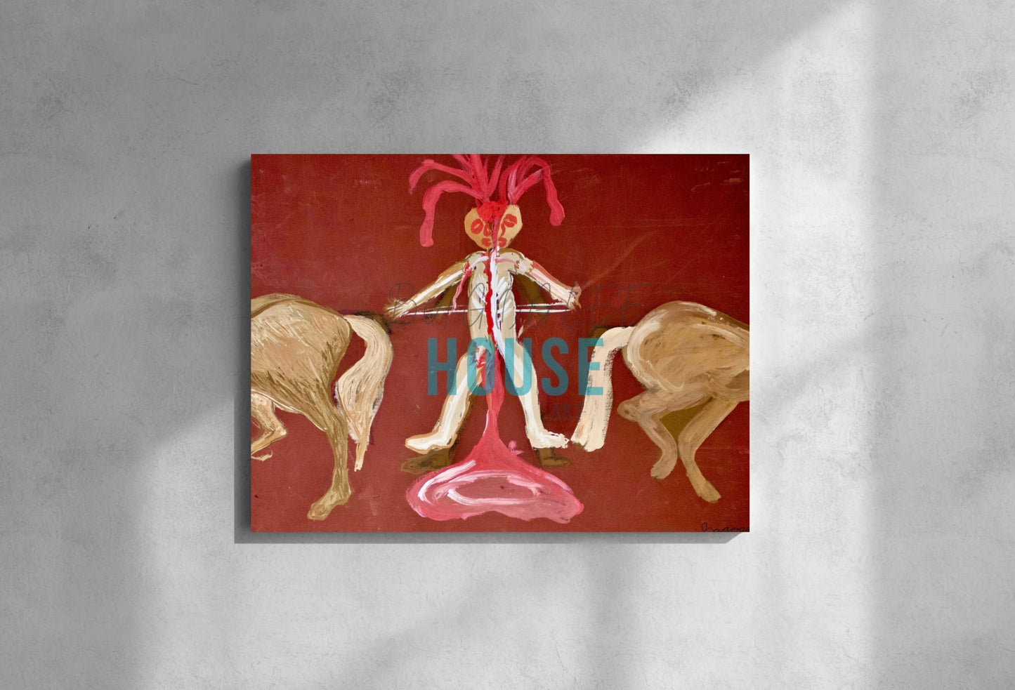 “Levi's Truth” Fine Art Giclee Canvas Print