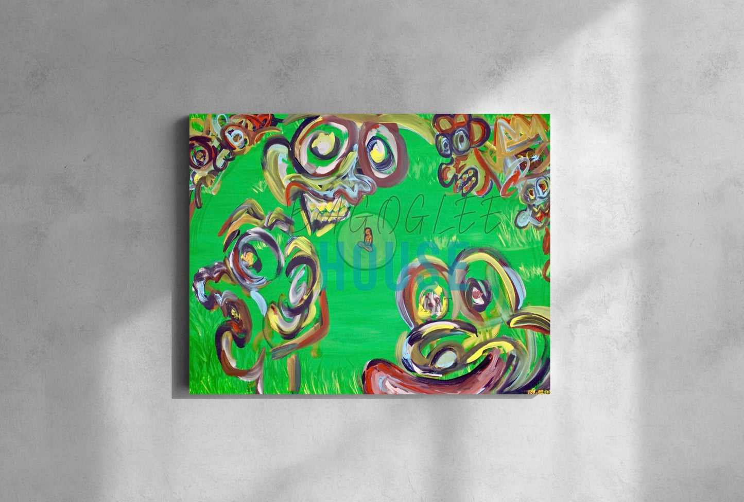 “Frequency" Fine Art Giclee Canvas Print